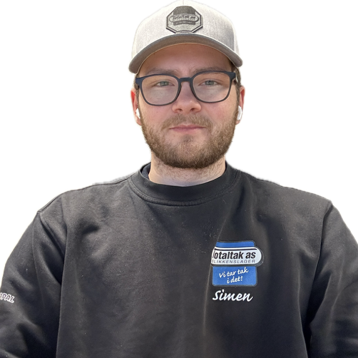 Taktekker reparerer et tak